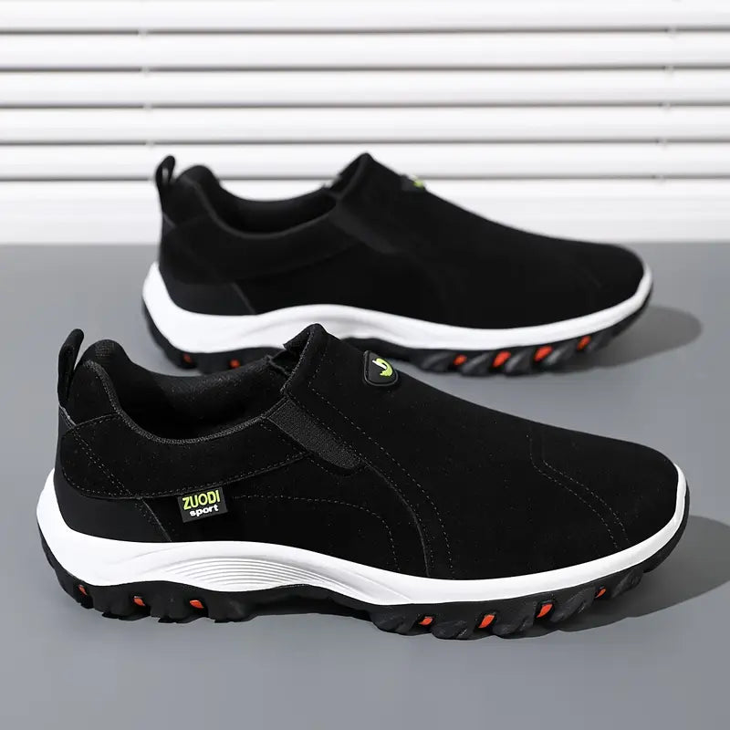 Men's Slip-On Hiking Boots - Durable, Non-Slip & Lightweight for Outdoor Adventures