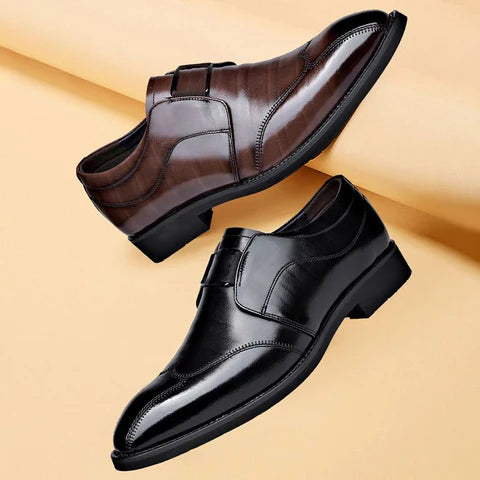 New Men's Leather-Look Sports Shoes