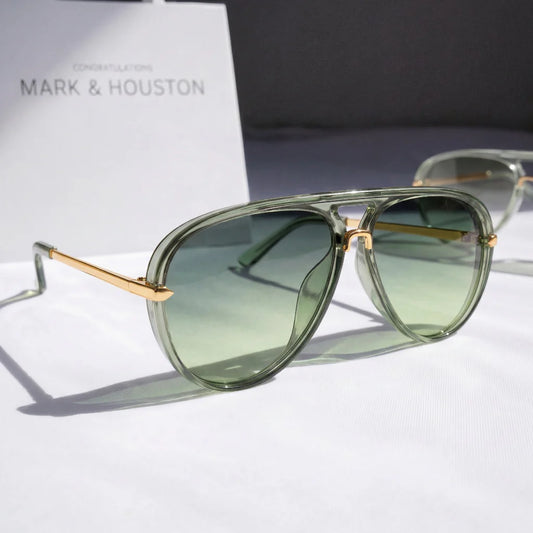 Women's Gradient Aviator Sunglasses