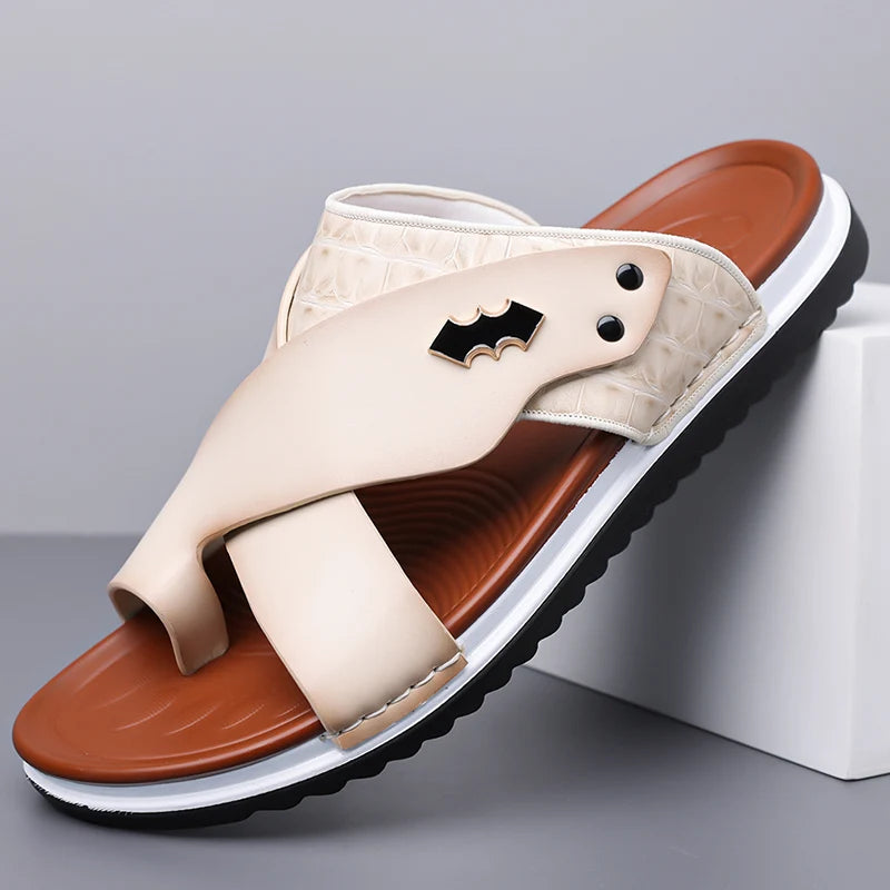 Men’s Cross-Strap Casual Sandals