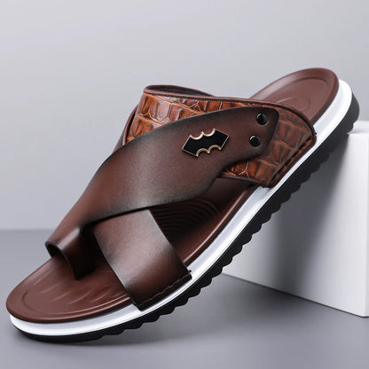 Men’s Cross-Strap Casual Sandals