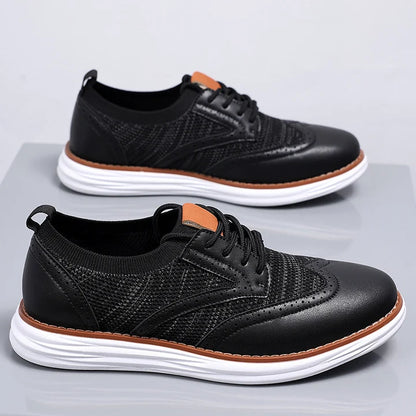 Men’s Colton Knit-Panel Casual Shoes