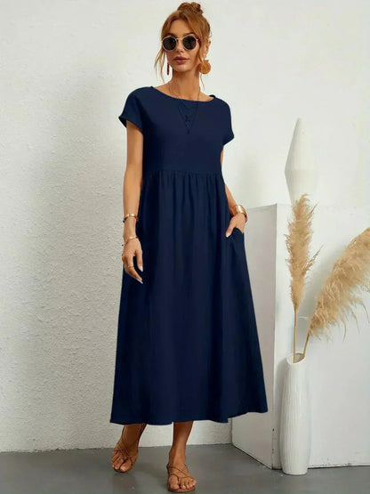 Eliana Summer Dress with Pockets