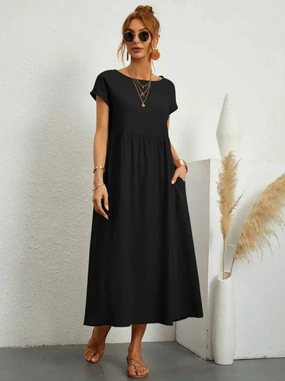 Eliana Summer Dress with Pockets