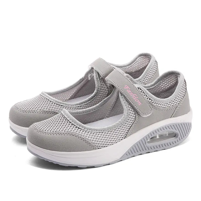 women's Air Cushion Mary Jane Sneakers