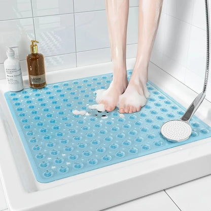 Square Quick Drain Bath Mat