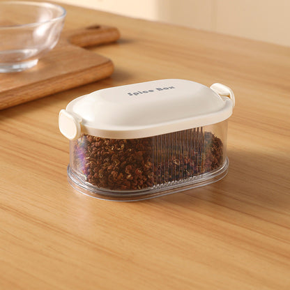 Stackable Clear Spice Storage Containers
