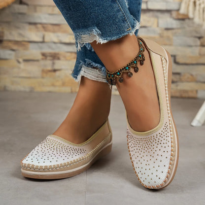 Women’s Breathable Cushioned Flat Loafers