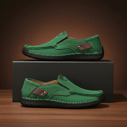 Men’s Contrast Stitch Loafers