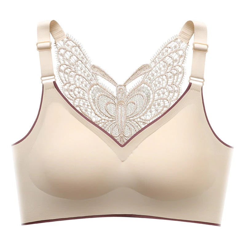 Women's Butterfly Detail Wire-Free Bra