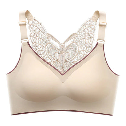 Women's Butterfly Detail Wire-Free Bra