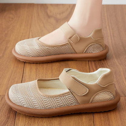 Women's Closed-Toe Mesh Sandals