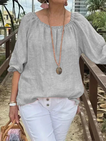 New Casual Tops in Cotton and Linen