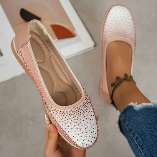 Women’s Breathable Cushioned Flat Loafers