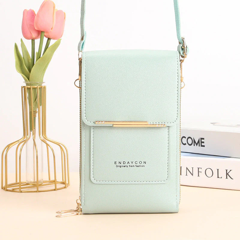 Women’s Touch Screen Phone Crossbody Messenger Bag
