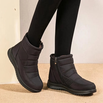 Women's Quilted Side Zip Ankle Boots