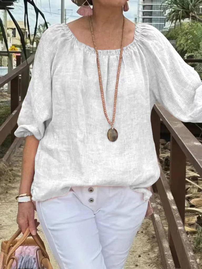 New Casual Tops in Cotton and Linen