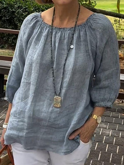 New Casual Tops in Cotton and Linen