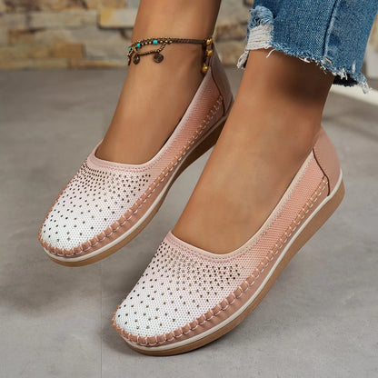 Women’s Breathable Cushioned Flat Loafers