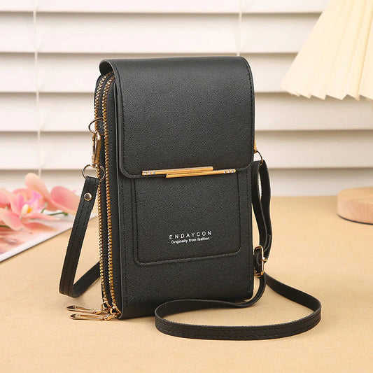 Women’s Touch Screen Phone Crossbody Messenger Bag