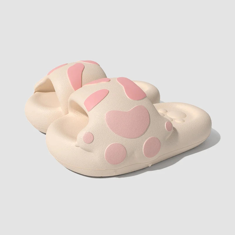 Women's Cat Paw Platform Slides