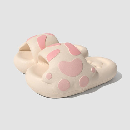 Women's Cat Paw Platform Slides