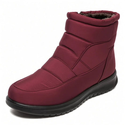 Women's Quilted Side Zip Ankle Boots