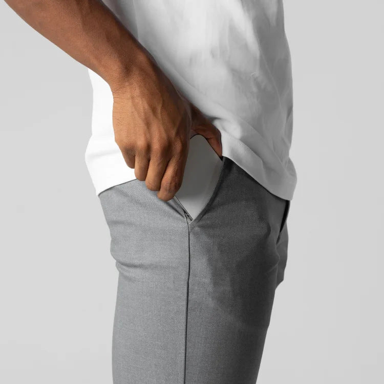 Men’s Slim Fit Smart Casual Trousers