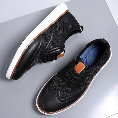 Men’s Colton Knit-Panel Casual Shoes