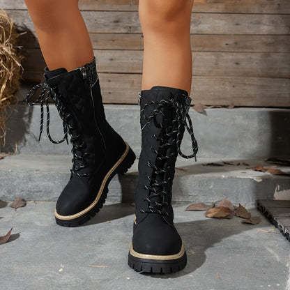 Women's Waterproof Cosy Faux Fur-Lined Winter Boots