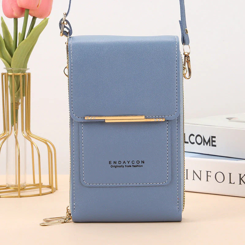 Women’s Touch Screen Phone Crossbody Messenger Bag