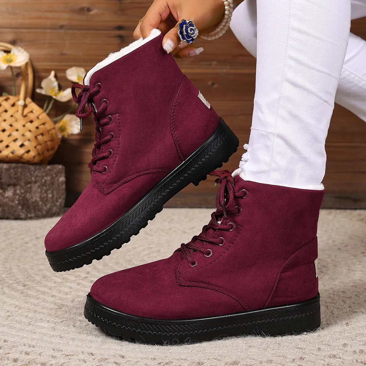 Women’s All-Weather Warm Cotton Boots