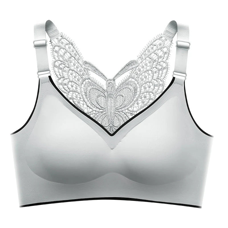 Women's Butterfly Detail Wire-Free Bra