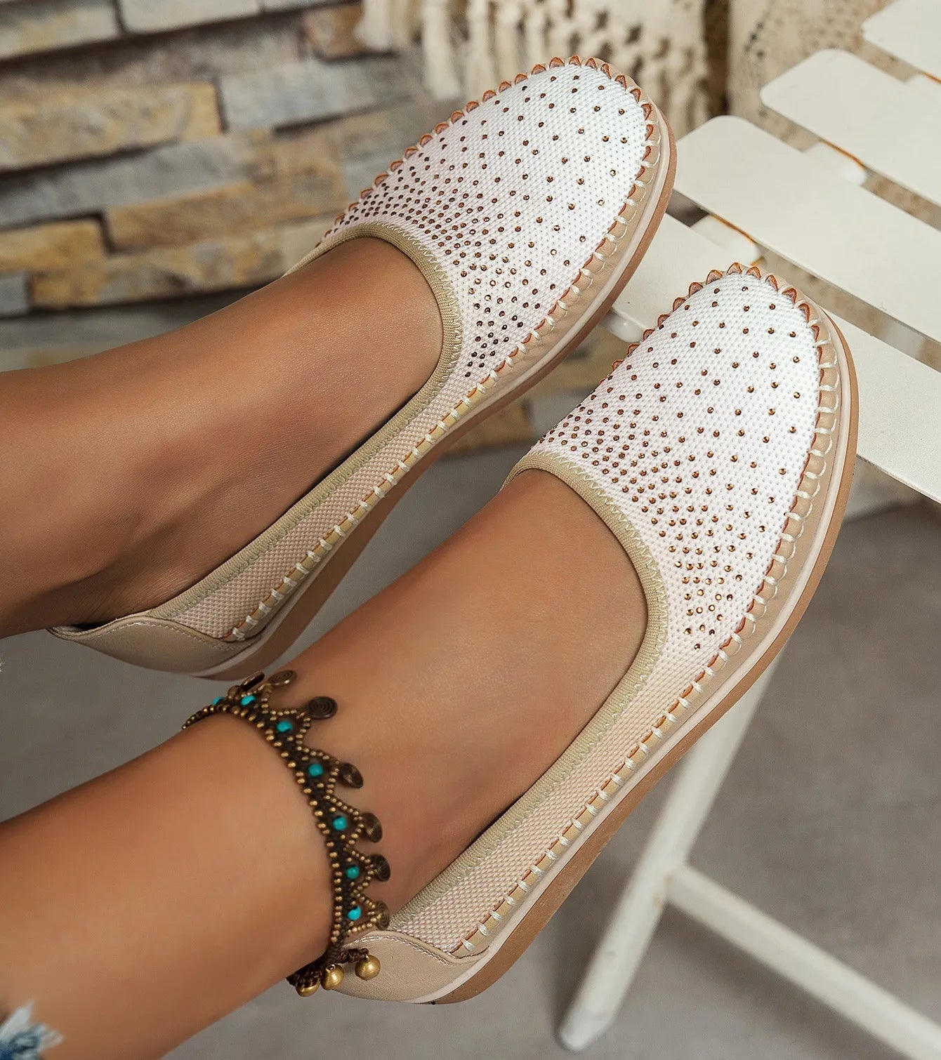Women’s Breathable Cushioned Flat Loafers