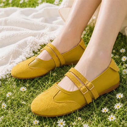 Women’s Double-Strap Mary Jane Flats