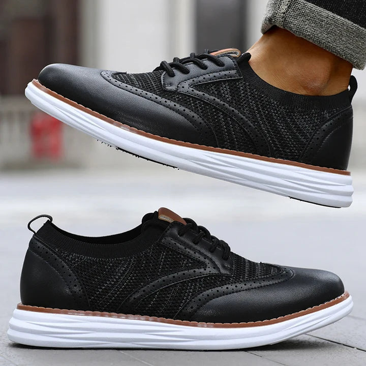 Men’s Colton Knit-Panel Casual Shoes