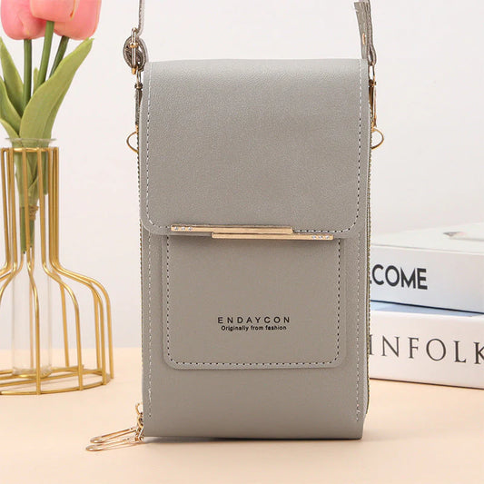 Women’s Touch Screen Phone Crossbody Messenger Bag
