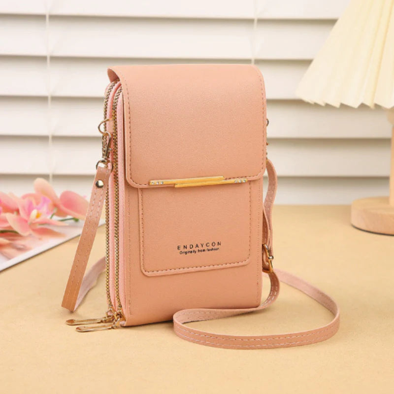 Women’s Touch Screen Phone Crossbody Messenger Bag