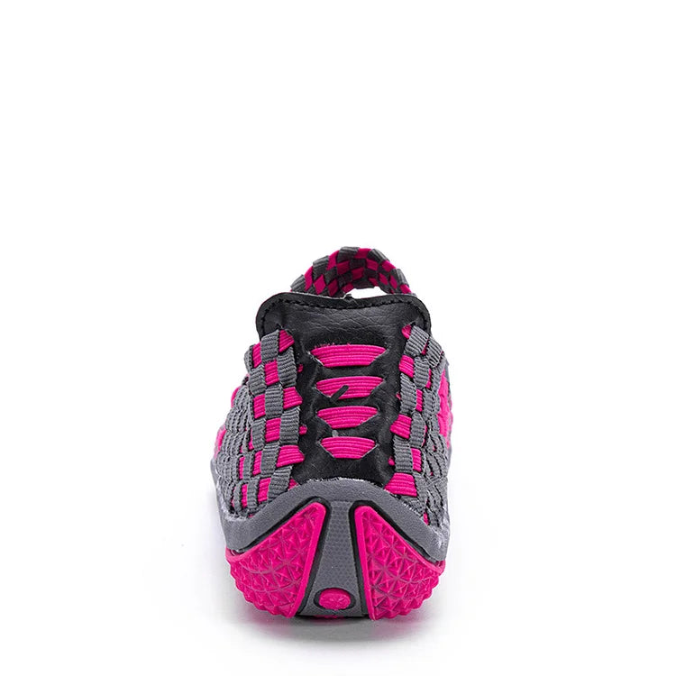 New Handmade Elastic Woven Shoes