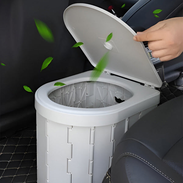 Foldable Portable Travel Toilet with Odour Neutraliser Kit