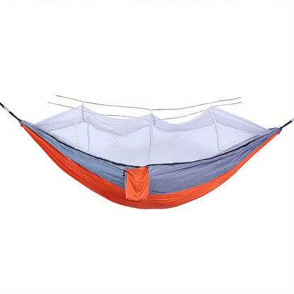Anti-Rollover Hammock with Mosquito Net