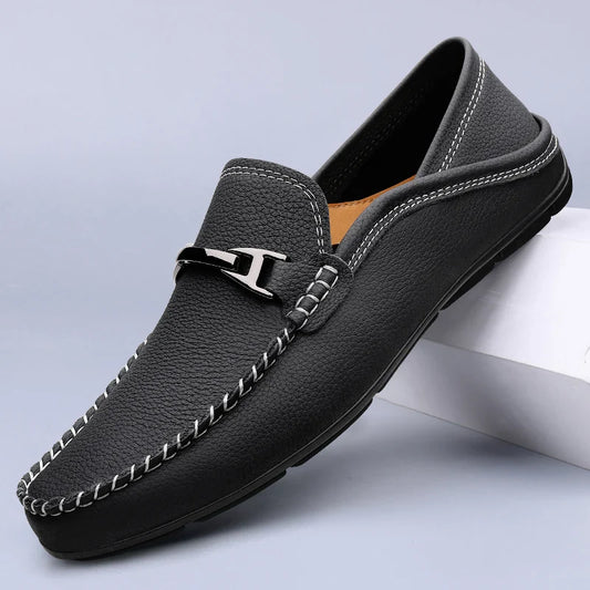 Premium Leather-Look Loafers