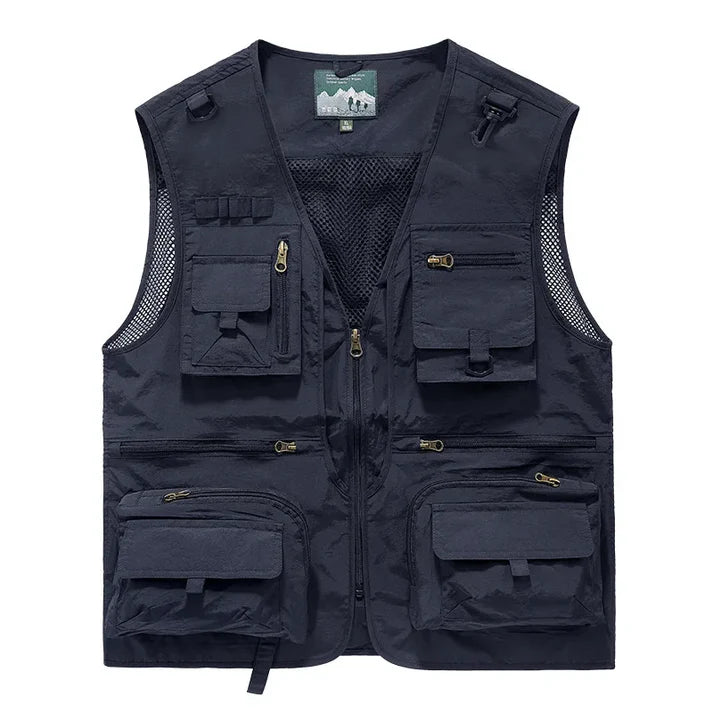 Men’s Multi-Pocket Utility Vest