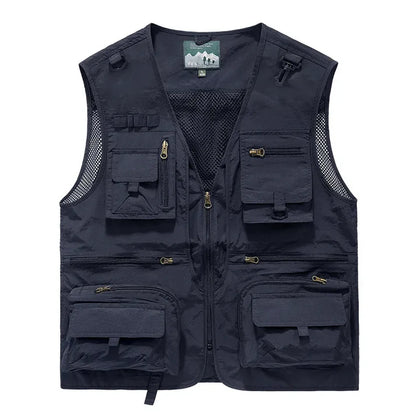 Men’s Multi-Pocket Utility Vest