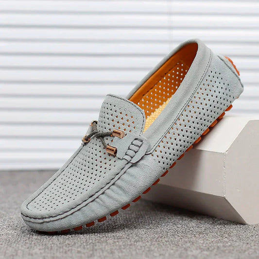 Breathable Slip-On Driving Loafers for Men