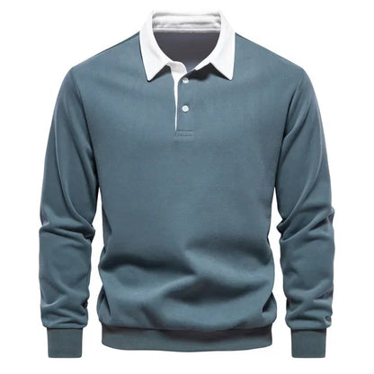 Men’s Classic Cotton-Blend Everyday Polo Shirt