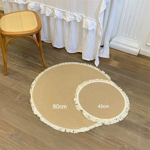 Round Woven Sisal Cat Scratch and Rest Mat