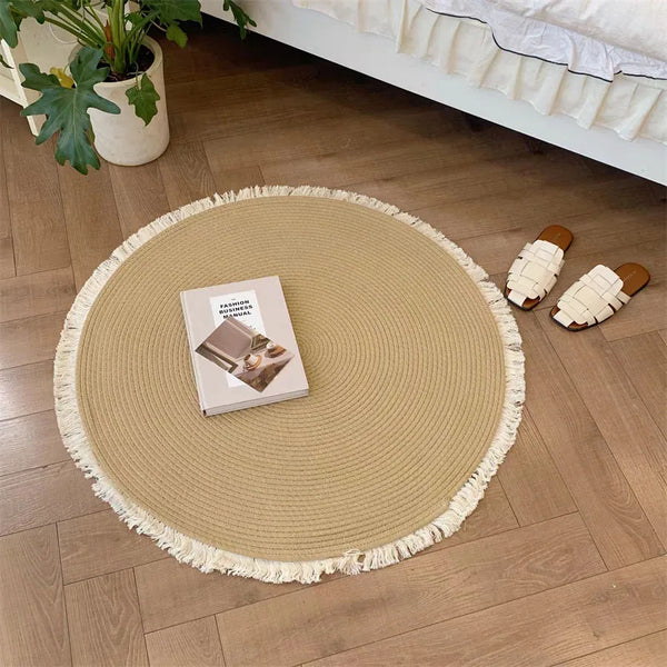 Round Woven Sisal Cat Scratch and Rest Mat