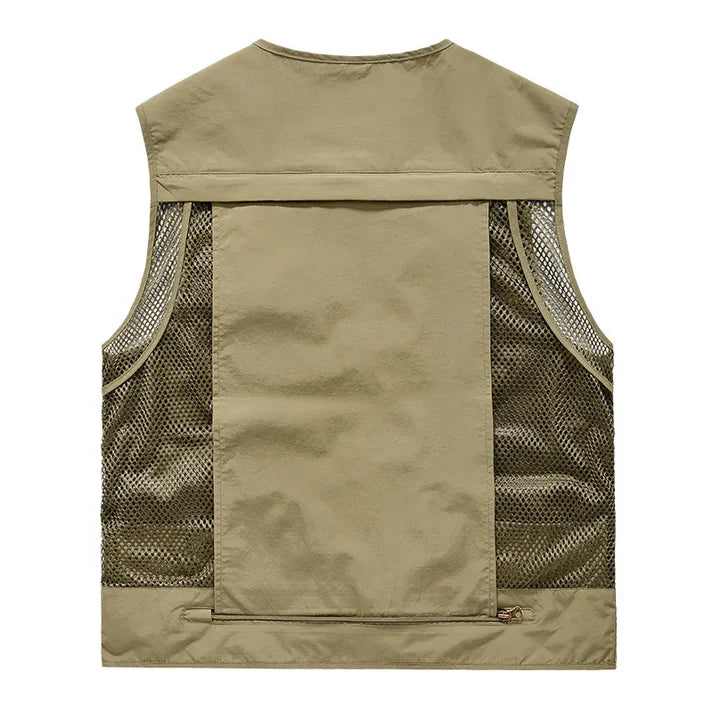 Men’s Multi-Pocket Utility Vest