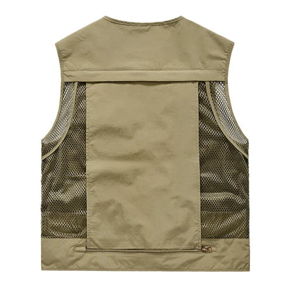 Men’s Multi-Pocket Utility Vest